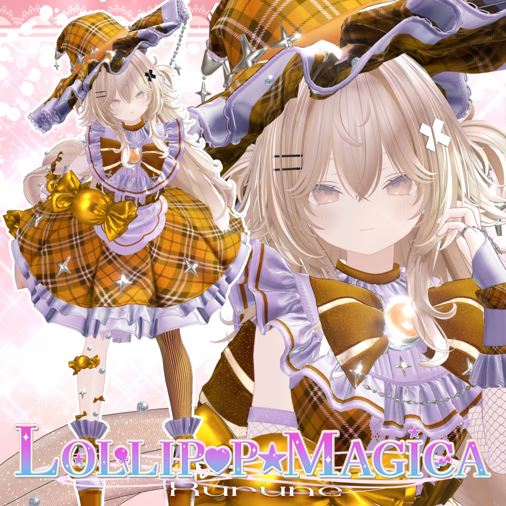 【🍬11アバター対応🍭】LOLLIP♡P☆MAGICA【VRC想定】