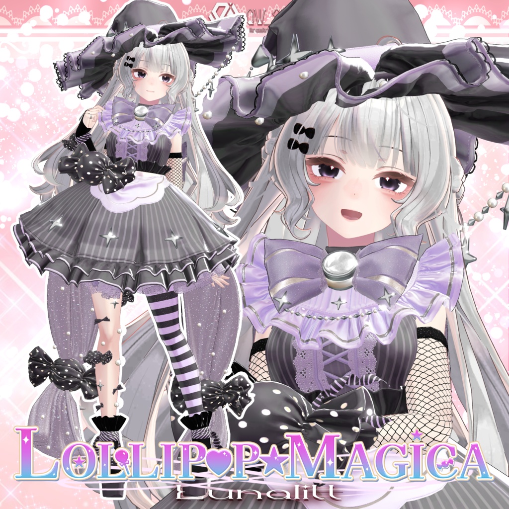 【🍬11アバター対応🍭】LOLLIP♡P☆MAGICA【VRC想定】