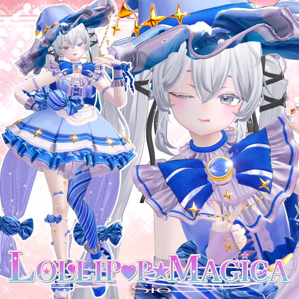 【🍬11アバター対応🍭】LOLLIP♡P☆MAGICA【VRC想定】
