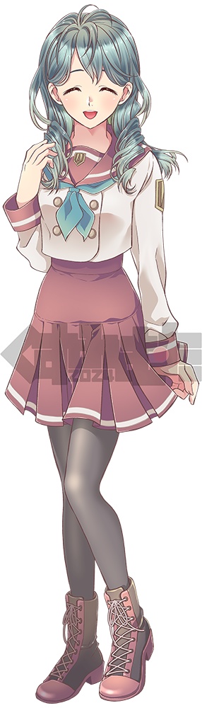 立ち絵素材_学生C