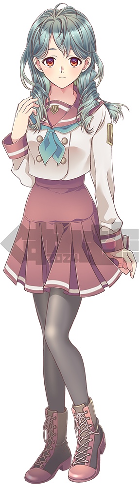 立ち絵素材_学生C