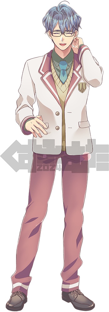 立ち絵素材_学生D