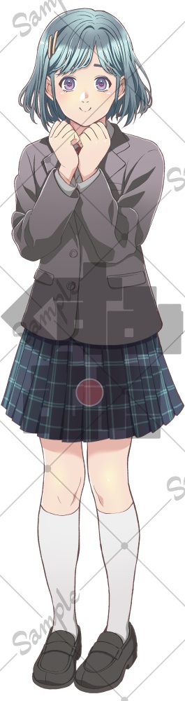 立ち絵素材_モブ学生男女3