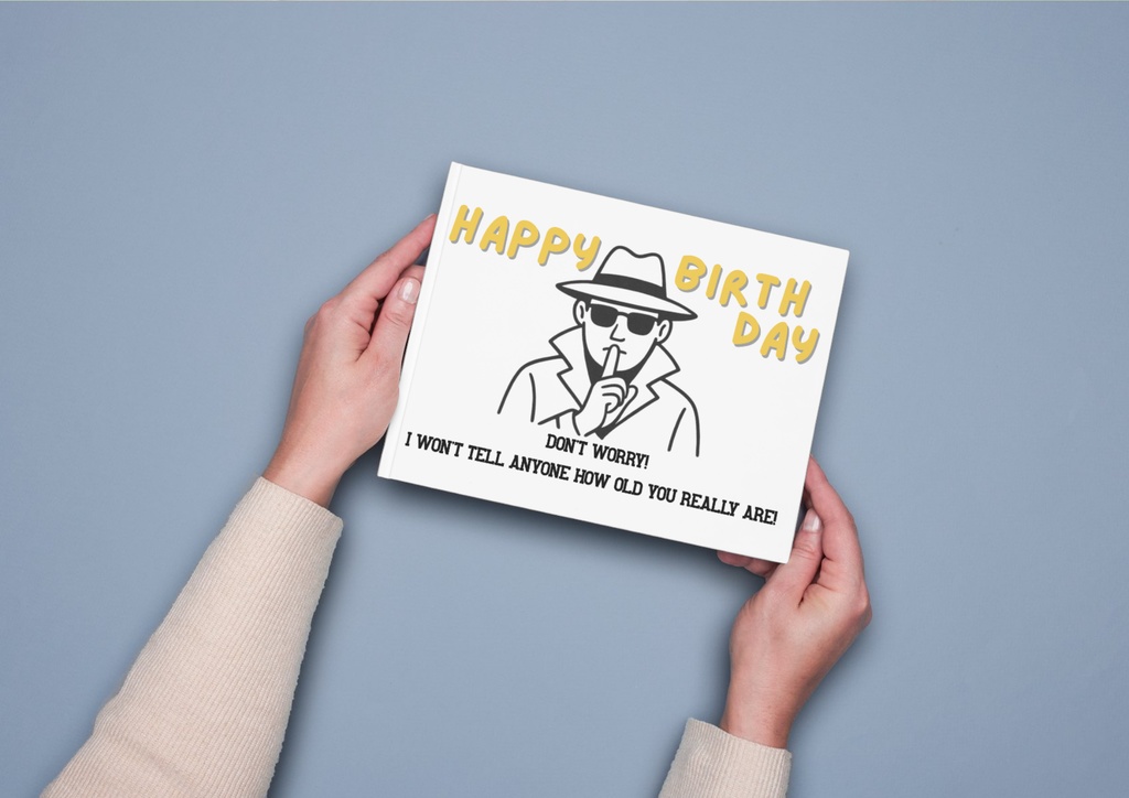 ちょっぴり皮肉でクスッと笑える!ユニークなバースデーカード3枚セット