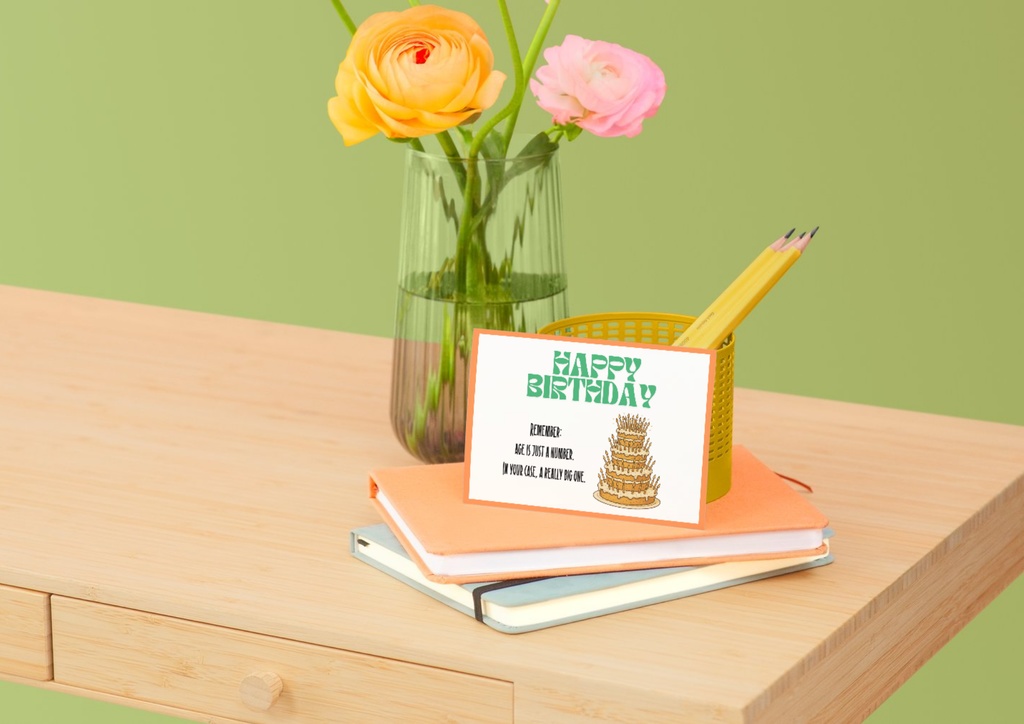 ちょっぴり皮肉でクスッと笑える!ユニークなバースデーカード3枚セット
