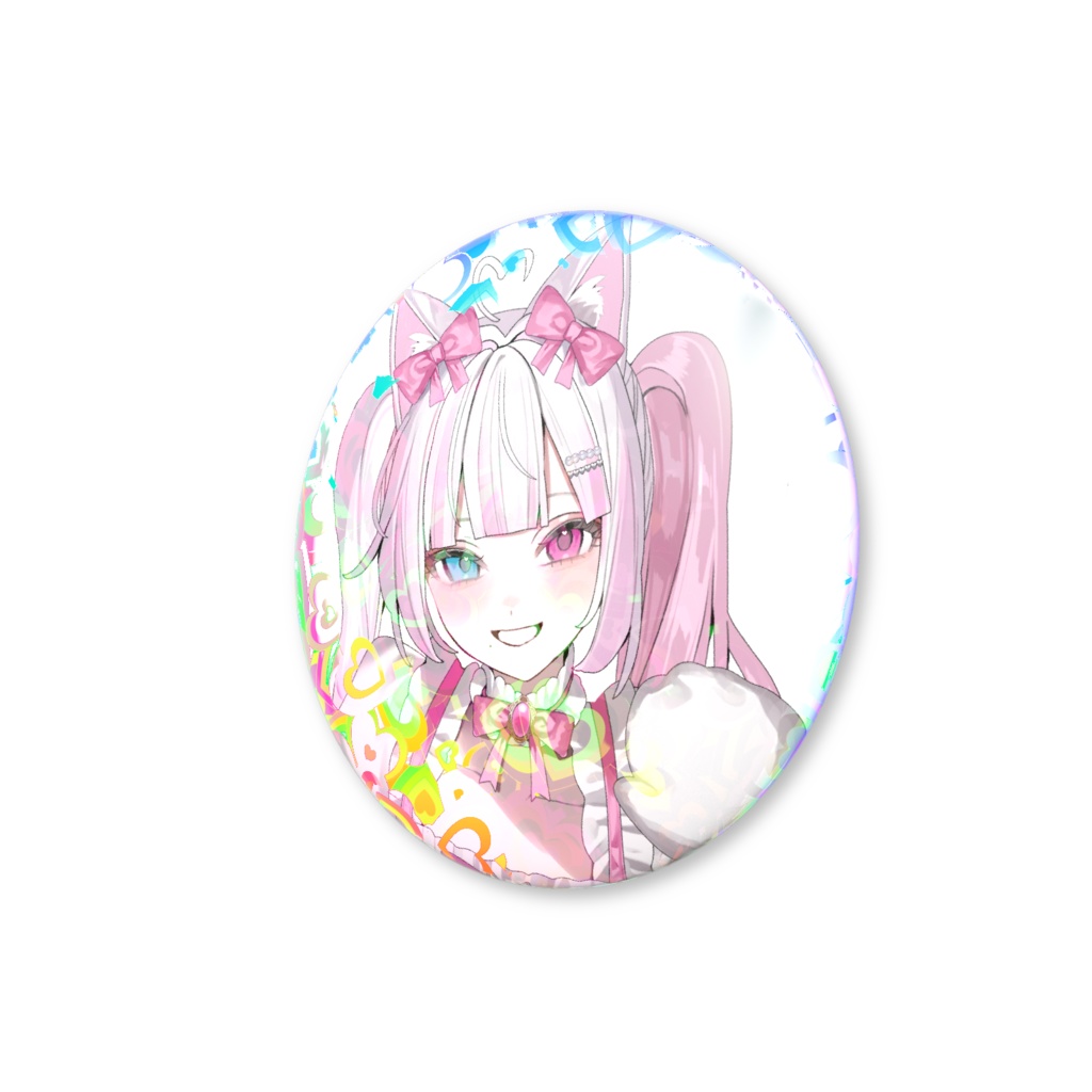 キラキラ缶バッジ 2.5cm