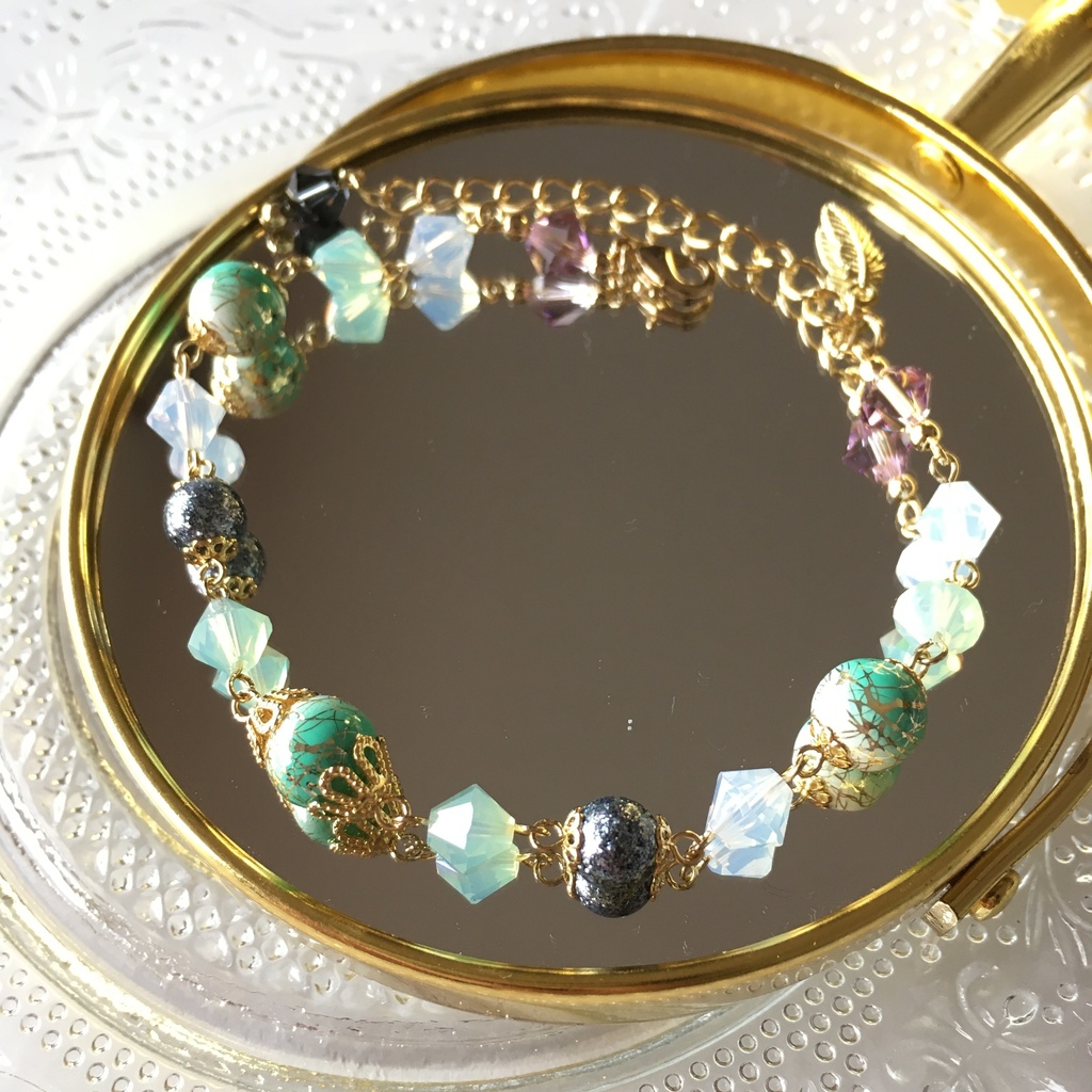 【真・三國無双】郭嘉(唐草)イメージブレスレット