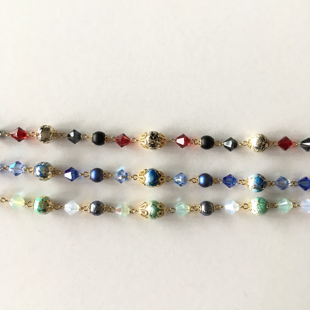 【真・三國無双】郭嘉(唐草)イメージブレスレット