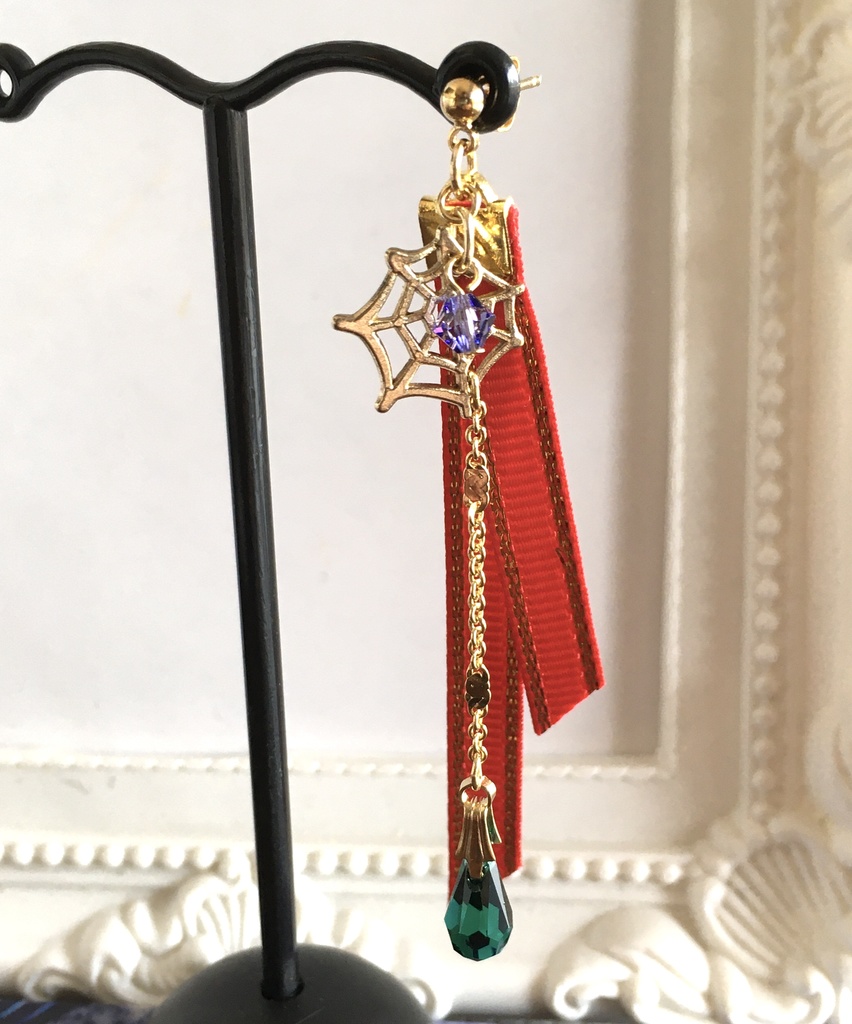 連結布イヤアクセ(片耳)