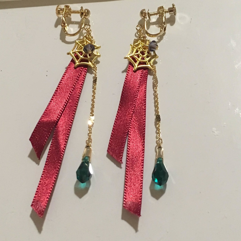 連結布イヤアクセ(片耳)