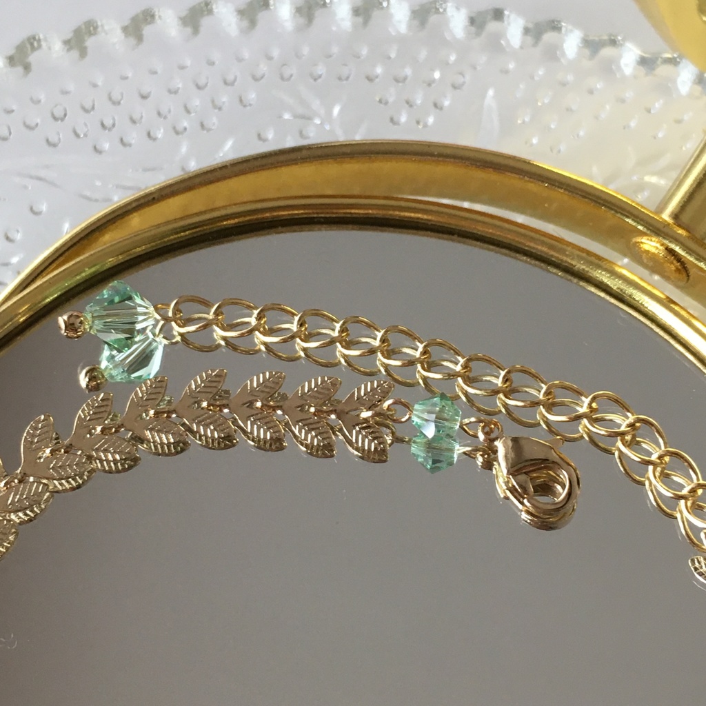 郭嘉イメージブレスレット(羽根)