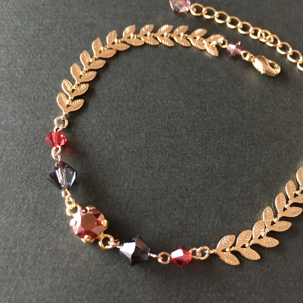 郭嘉イメージブレスレット(羽根)