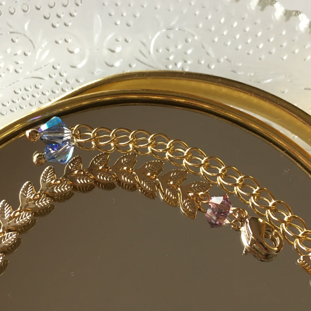 郭嘉イメージブレスレット(羽根)