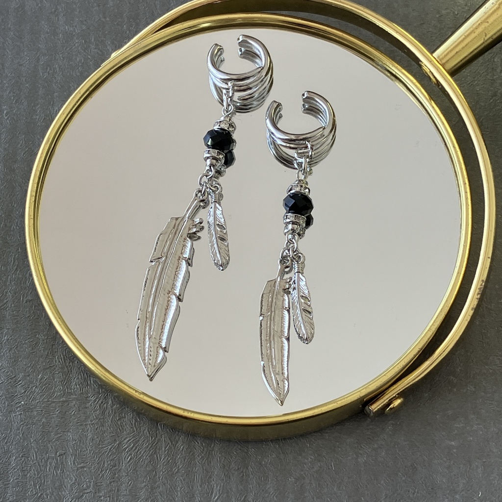 紫鸞イメージイヤーカフ