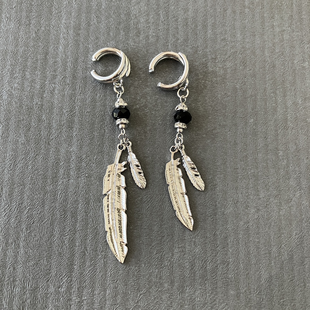 紫鸞イメージイヤーカフ