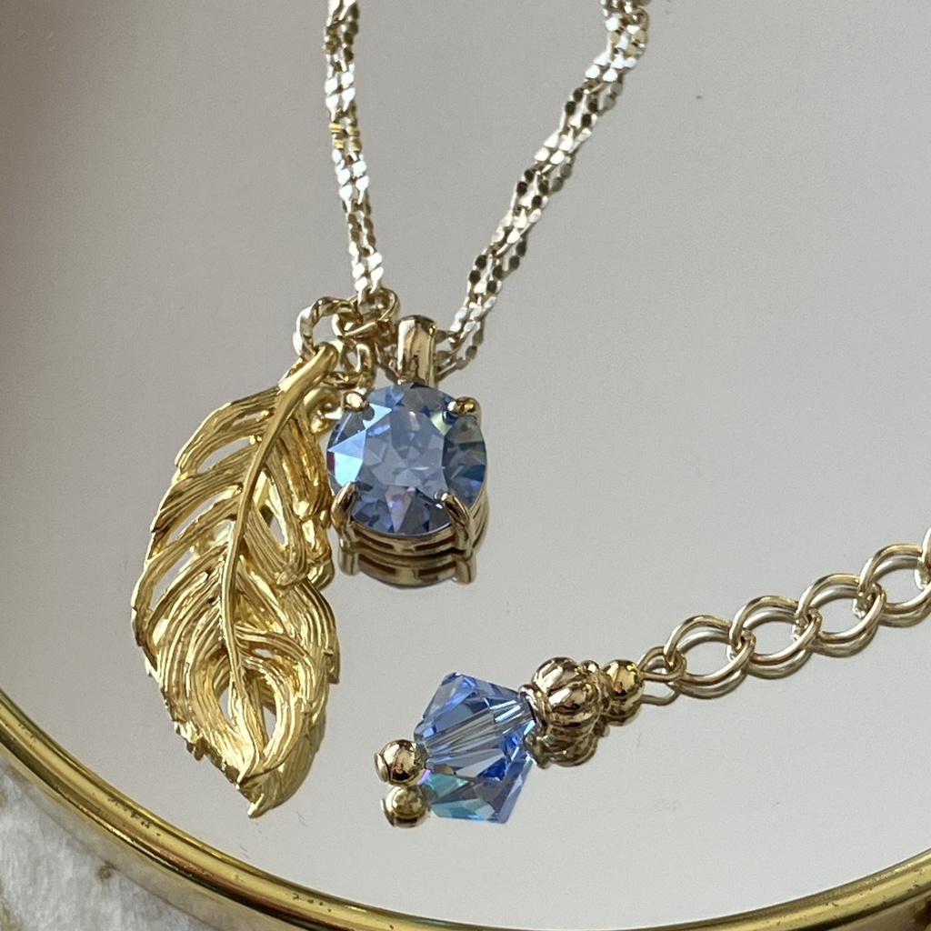 郭嘉イメージネックレス(羽根)