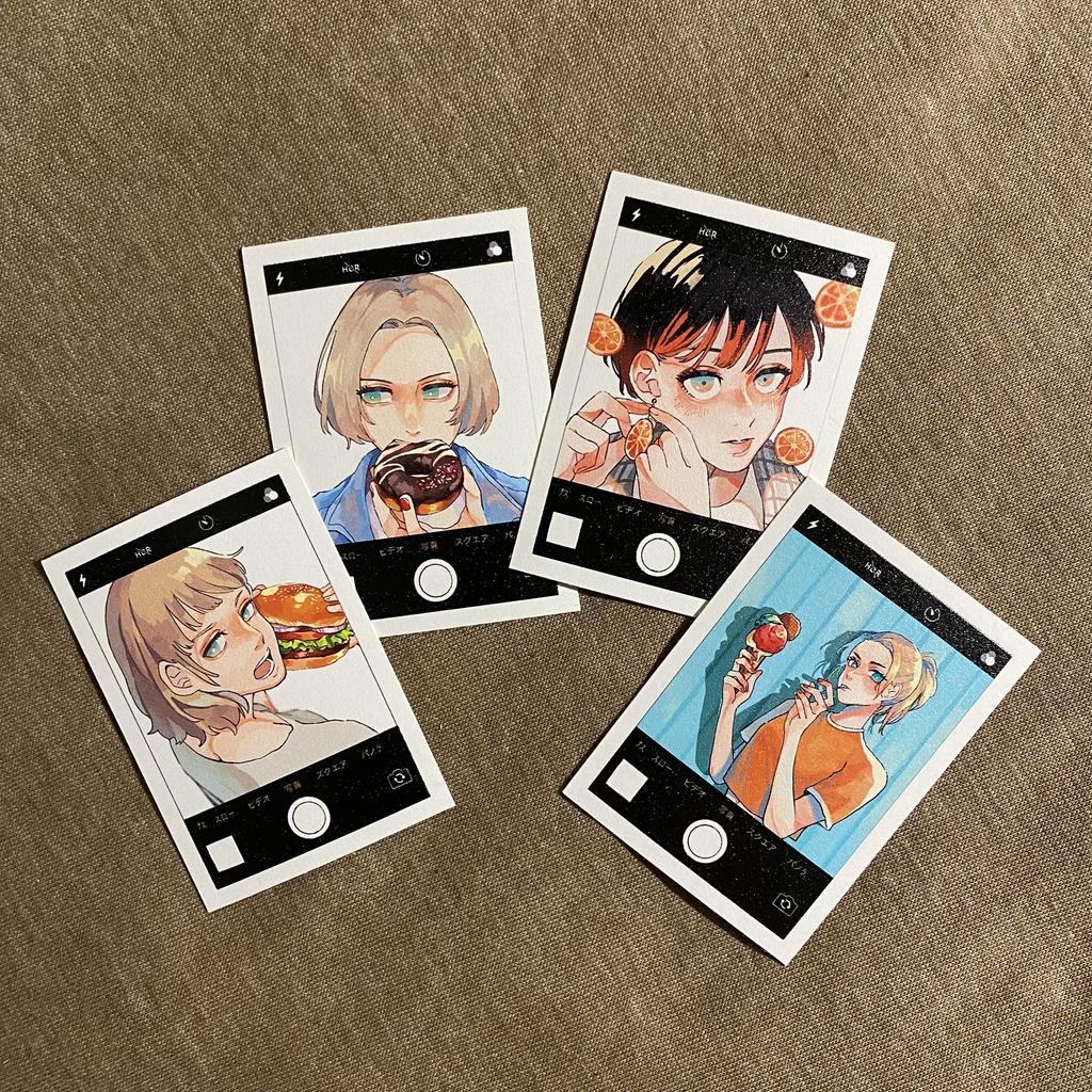 【4枚セット】ステッカー