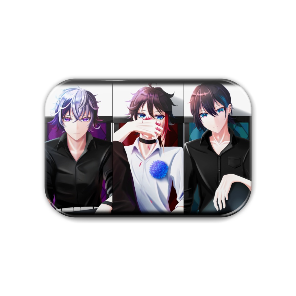 【非公式】シャツ飯屋缶バッジ