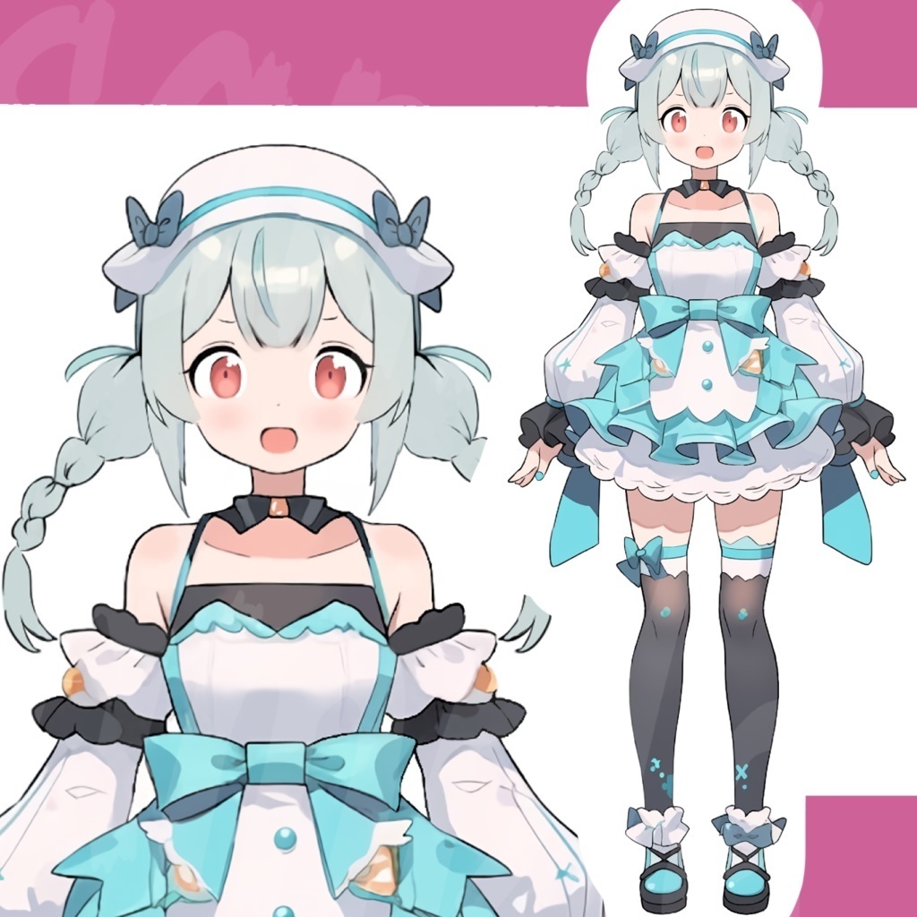 【限定１点】魔法少女の全身立ち絵