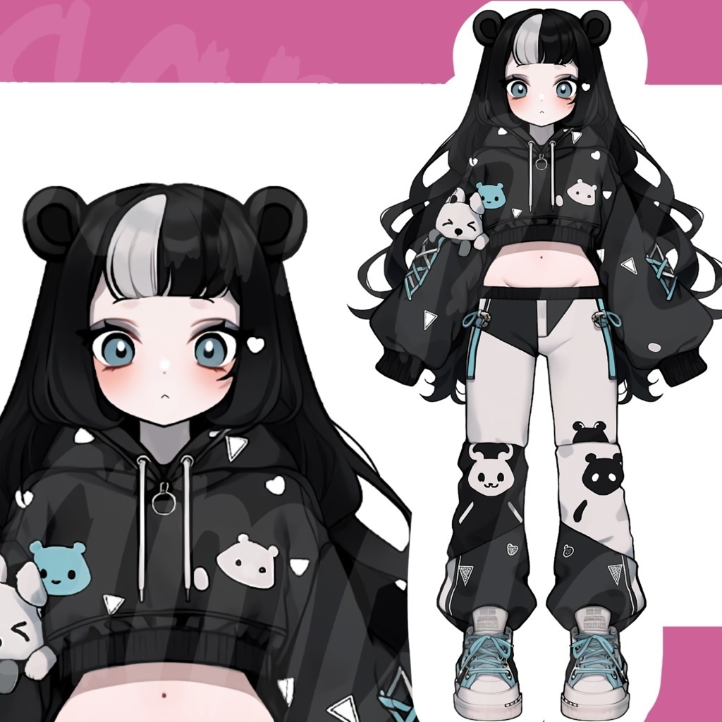 【限定１点】クマさんの全身立ち絵