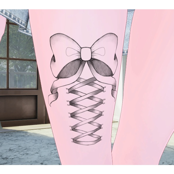 ✨Shop開設記念✨期間限定無料配布✨ 蝶とリボンとクラゲのタトゥー