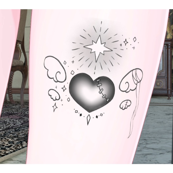 ❤ハートタトゥー三種セット❤