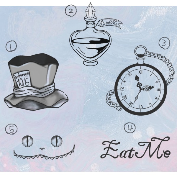 ✨期間限定セール✨AliceTatooSet 5種