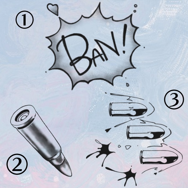 ✨フォロワー100人記念✨期間限定SAIL✨銃弾のタトゥーセット