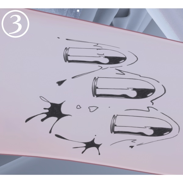 ✨フォロワー100人記念✨期間限定SAIL✨銃弾のタトゥーセット