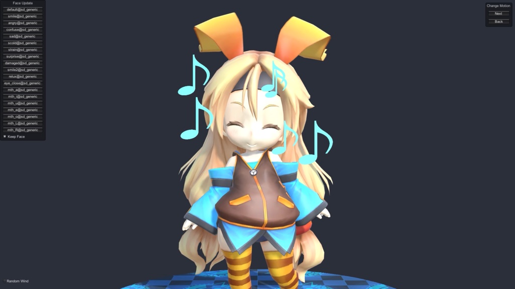 【Unity/VRChat】シンプルな感情表現(喜怒哀楽)エフェクト4種セット