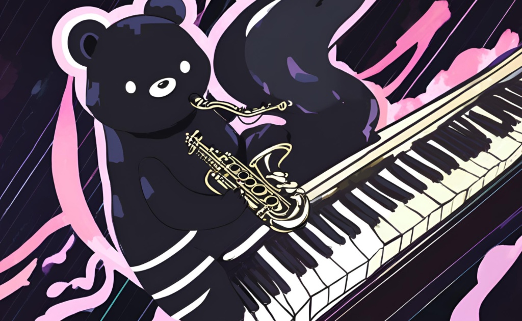 【フリーBGM】ダンガン〇ンパ風ジャズアレンジ