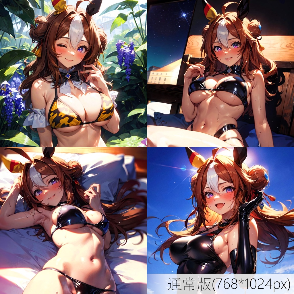 👙買い切り版：水着ウマ娘イラストパック コパノリッキー Vol.3 通常版 [ZIPファイル/PNG30枚]