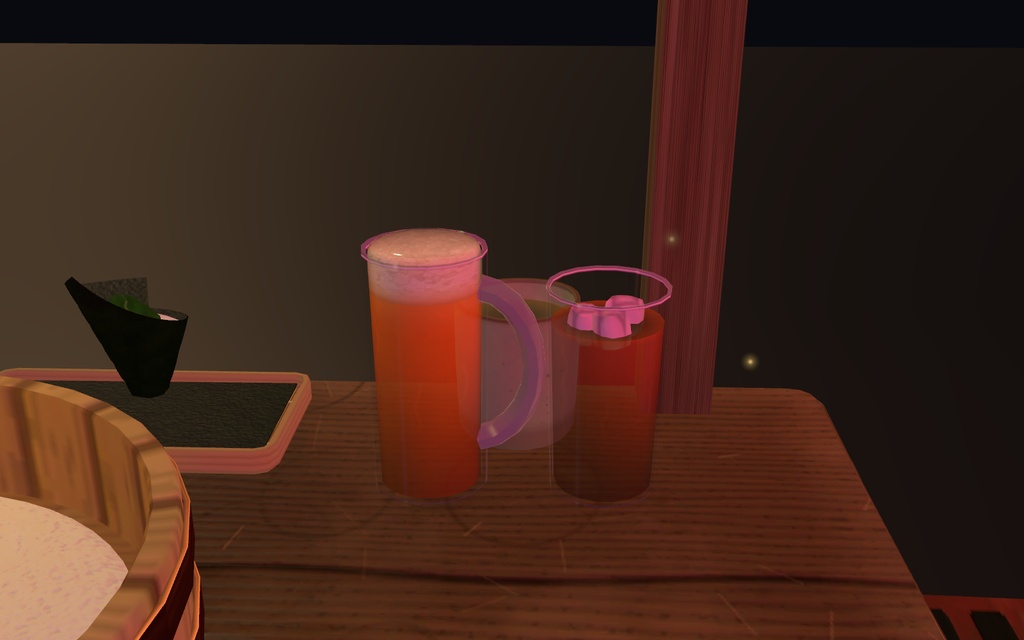 手巻きパ!【VRChat・アバター/ワールド】夜の屋台でみんなで巻く手巻き寿司 / Temaki Party (Avatar / World)