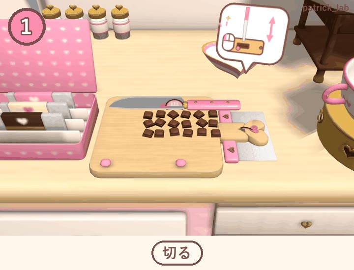 【VRChat】おやつラボ No.6 とろーりチョコフォンデュ【アバター/ワールド】作って流して手渡せるチョコ噴水屋台 / Snack Lab No.6: Melty Chocolate Fondue (Avatar / World)