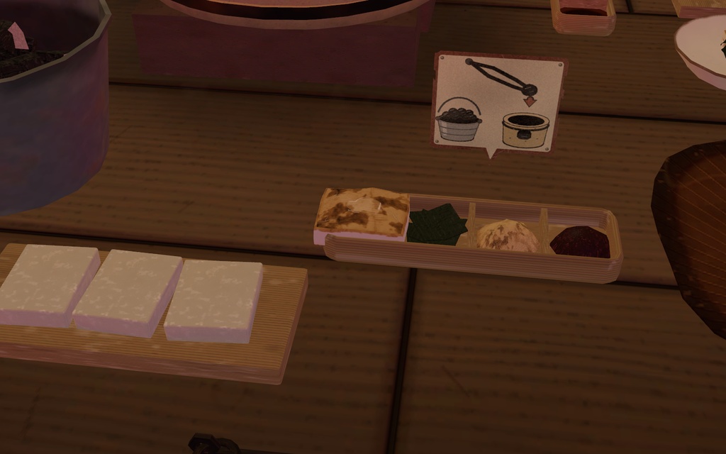 餅焼きパ!【VRChat・アバター/ワールド】夜の屋台で七輪でぷくっと焼くお餅 / Mochiyaki Party