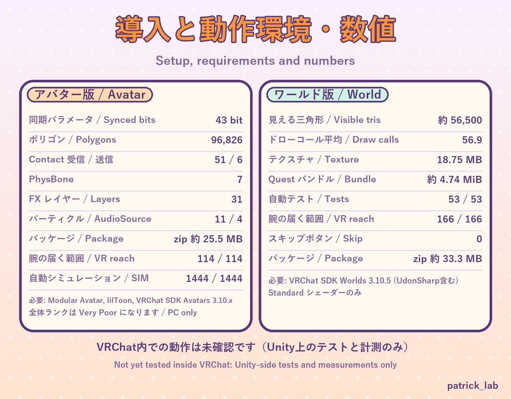 【VRChat】おやつラボ No.7 おばけアイシングクッキー【アバター/ワールド】8つの型から選んで作る、かわいいクッキー屋台 / Snack Lab No.7: Spooky Icing Cookies (Avatar / World)