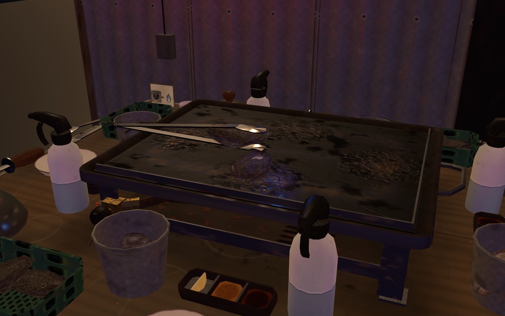 カキパ!【VRChat・アバター/ワールド】夜の牡蠣小屋でみんなで焼く焼き牡蠣 / Kaki Party