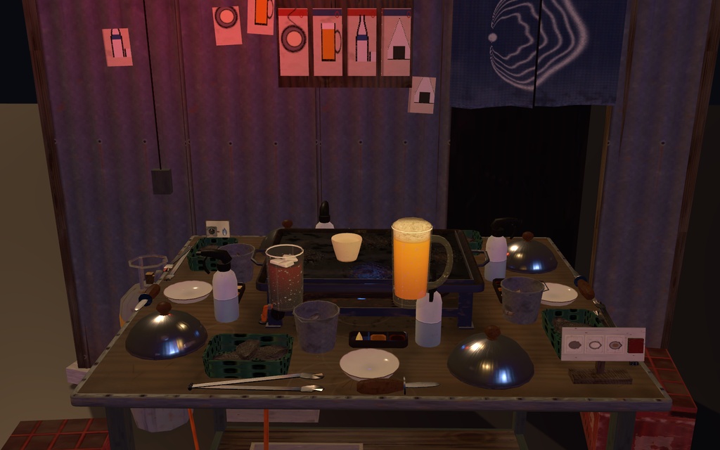カキパ!【VRChat・アバター/ワールド】夜の牡蠣小屋でみんなで焼く焼き牡蠣 / Kaki Party