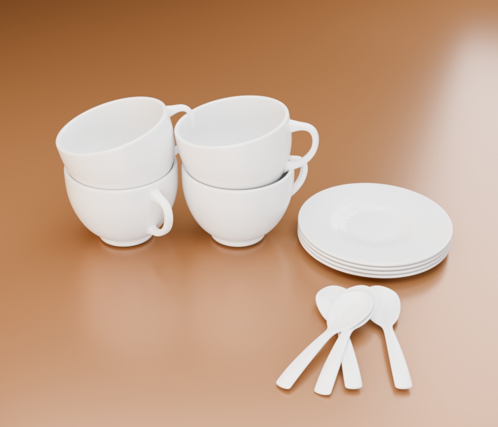 白いコーヒーカップ