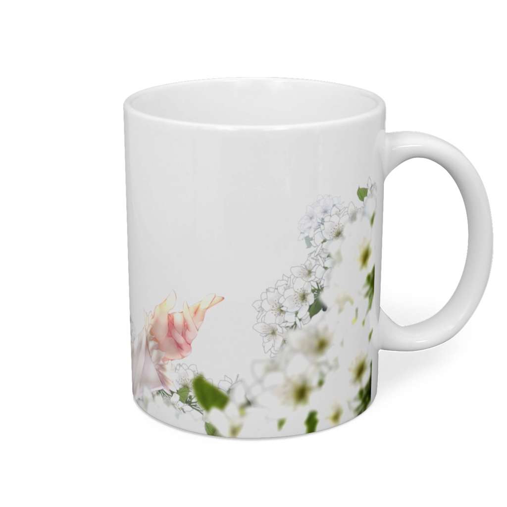 くりーむマグカップ!ホワイトver