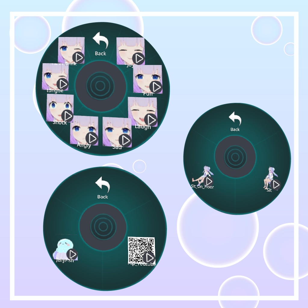 【無料】Vrchat 3Dモデル vtuber 海月ゆる