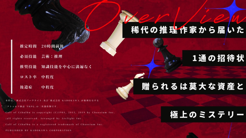 【CoC】黒きNとエンド・ゲーム【SPLL:E192536】