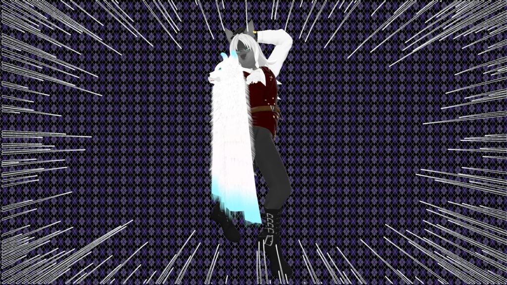 【MA対応】ガブ!ガブ!ペリース マント Gabu!Gabu!Pelisse【VRChat】