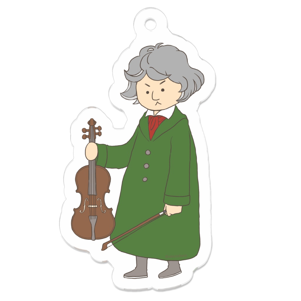 アクリルキーホルダー【Beethoven】