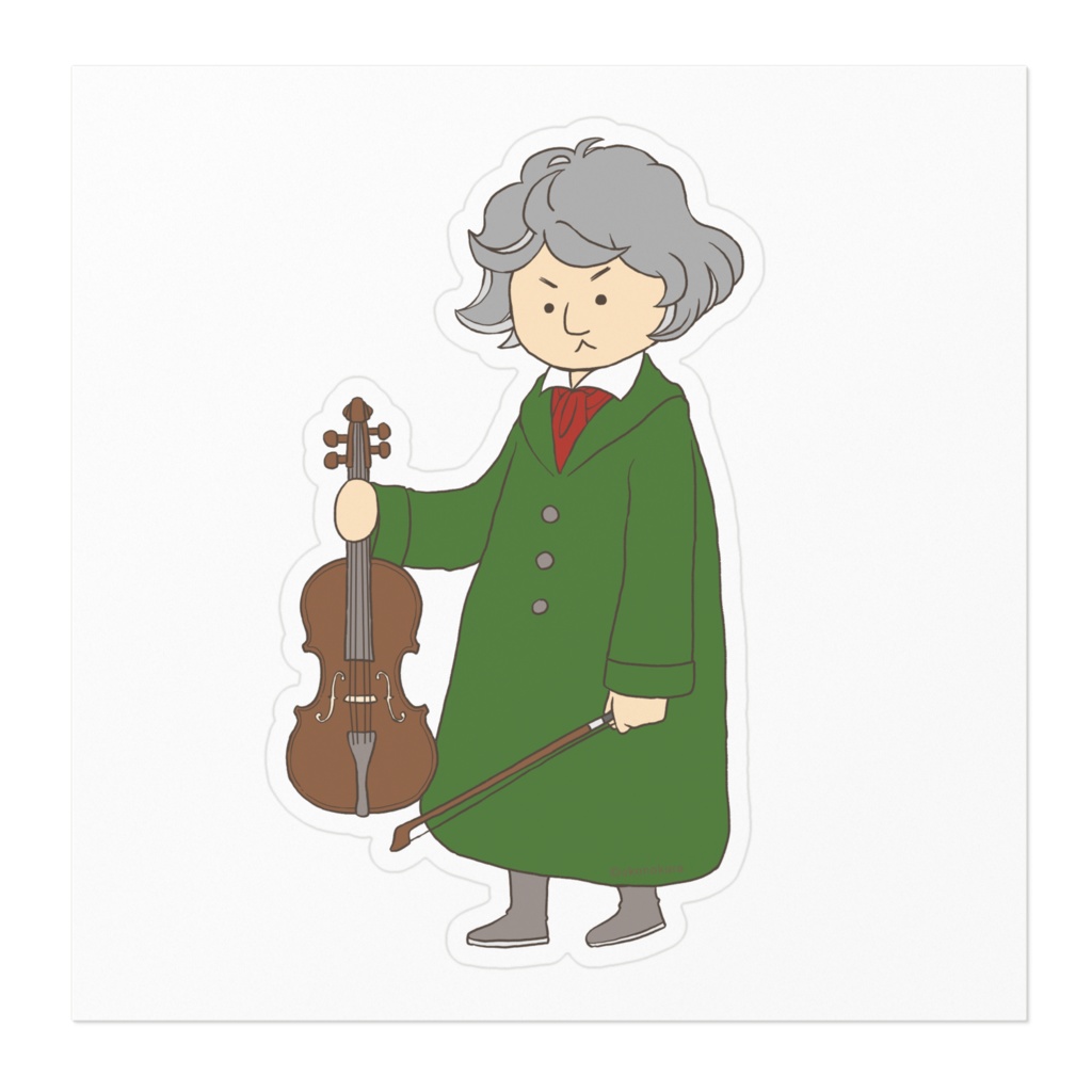 ステッカー【Beethoven】