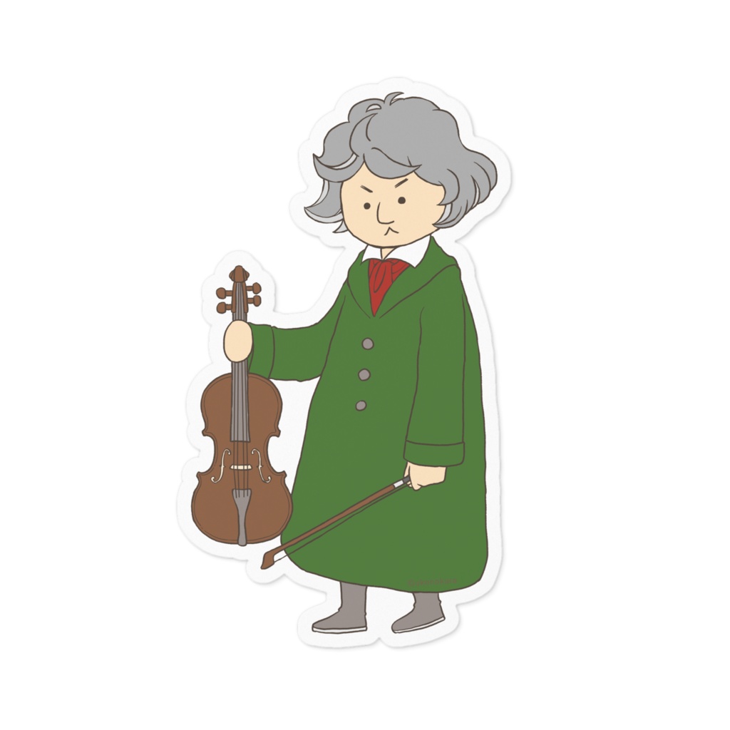 ステッカー【Beethoven】