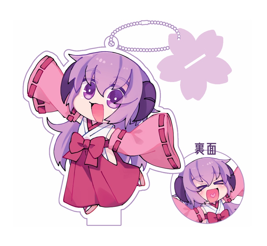 【ひぐらし】桜咲く羽入さんアクリルスタンド