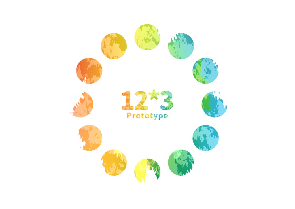 【オリジナル】12*3 Prototype【軽量版キャラデザ本】
