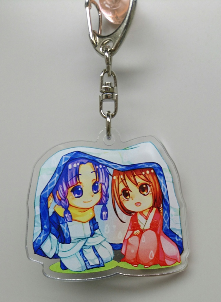 アクリルキーホルダー【青葉と灯華】