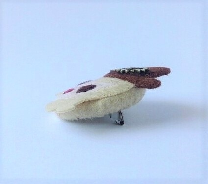 スチームパンク・ガール ブローチ